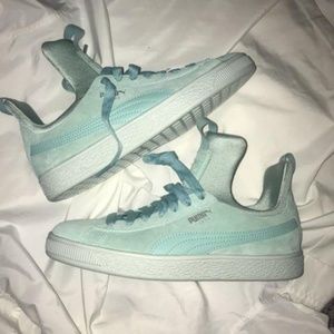 Puma Suede Turquoise Women Shoes